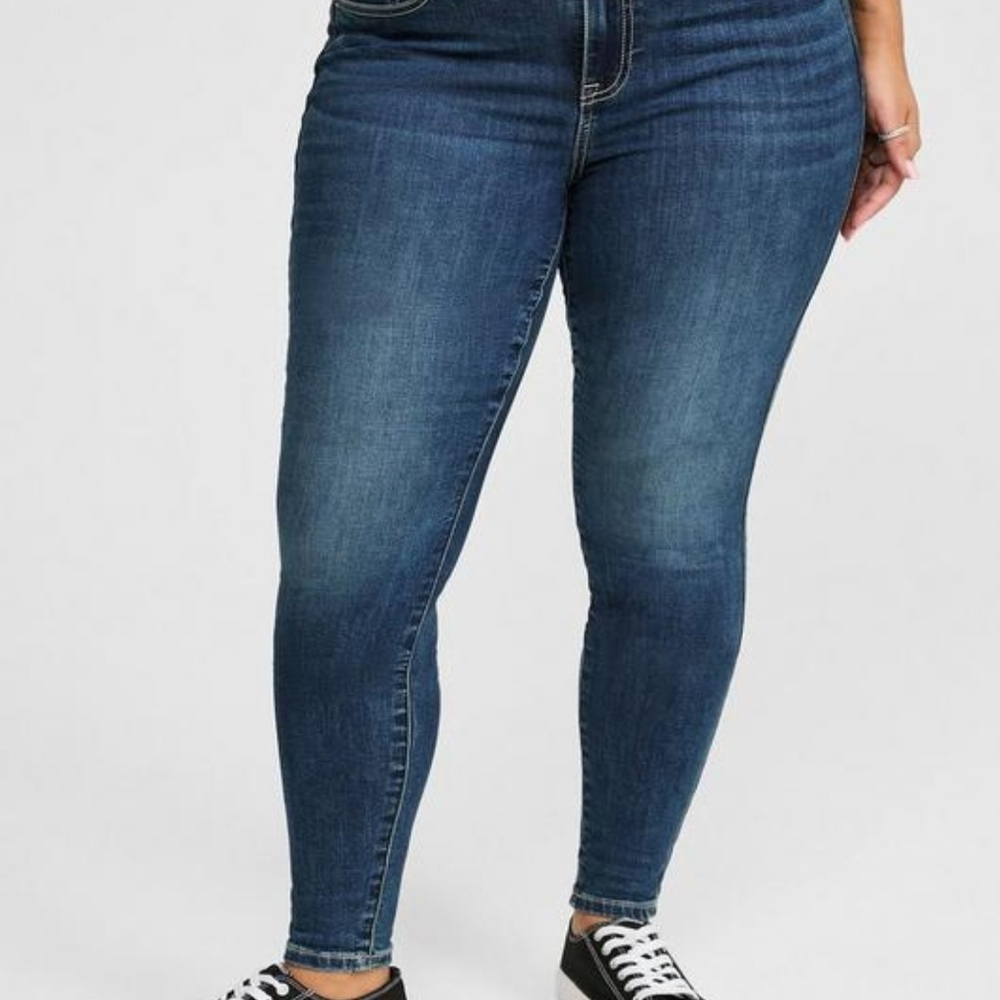 Women's Blue Skinny Jeans